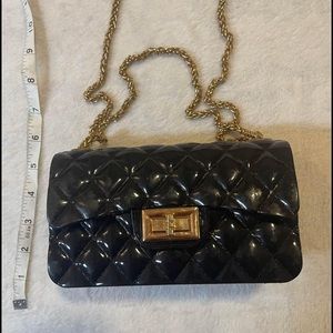 Smaller black bubble purse